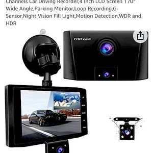 Dash Vehicle Camera Video Front Rear Never Been Used opened or mounted